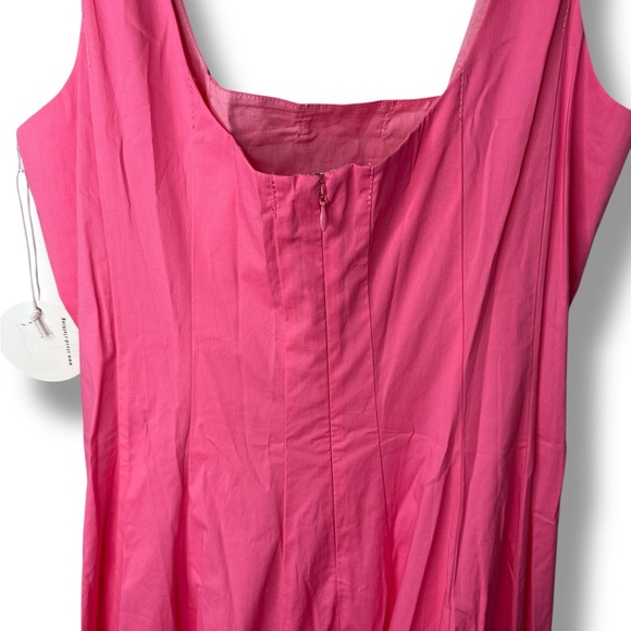 Staud Wells Midi Dress Plumeria Size 16 - Picture 14 of 16